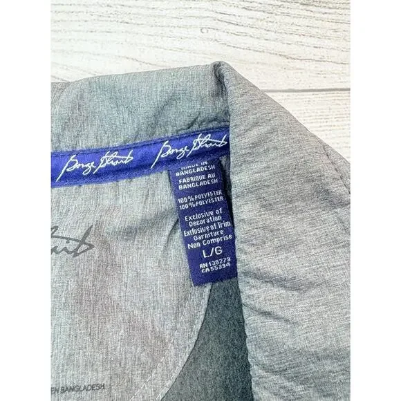 Wrangler Men’s George Strait Vest Zip-Up Western Pockets Gray Size Large - Picture 6 of 8